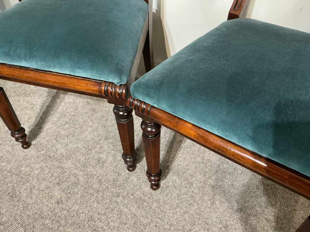 Pair of Rosewood sidechairs chairs View IV