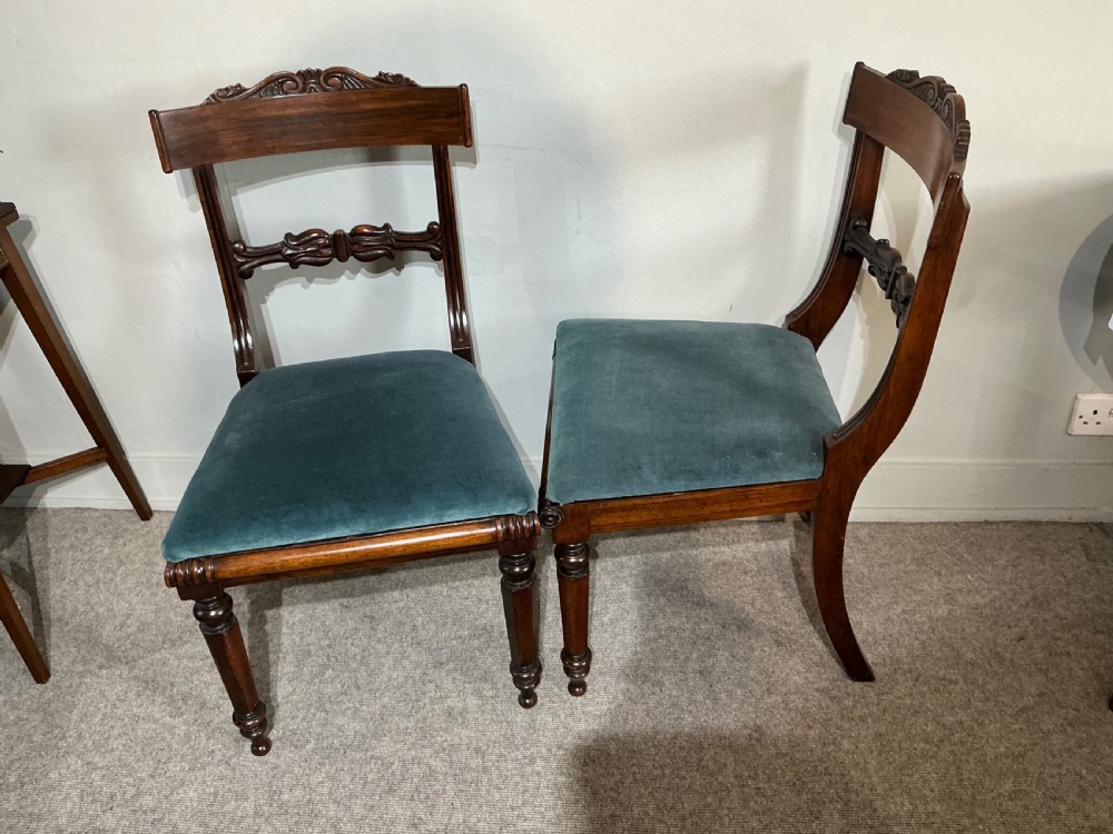 Pair of Rosewood sidechairs chairs View VI