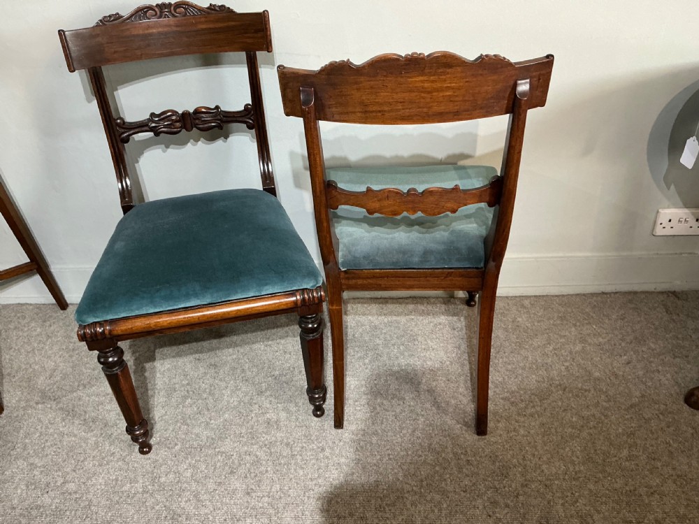Pair of Rosewood sidechairs chairs View VII