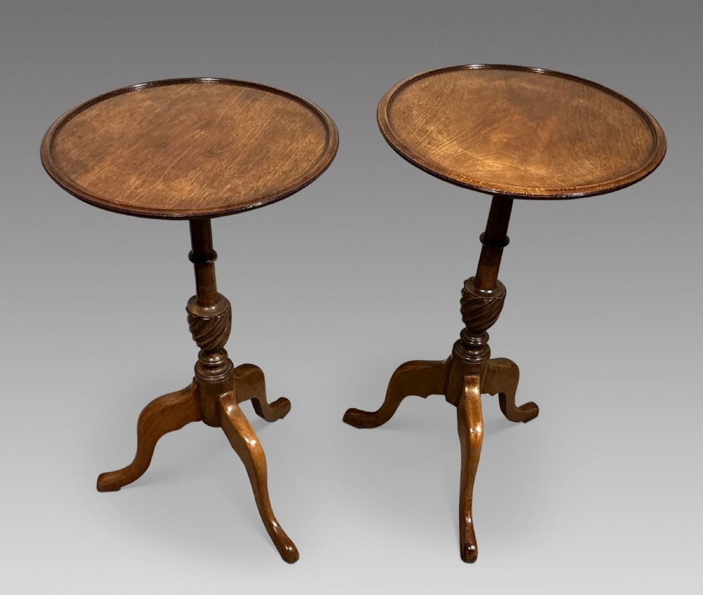 Pair of wine tables 
