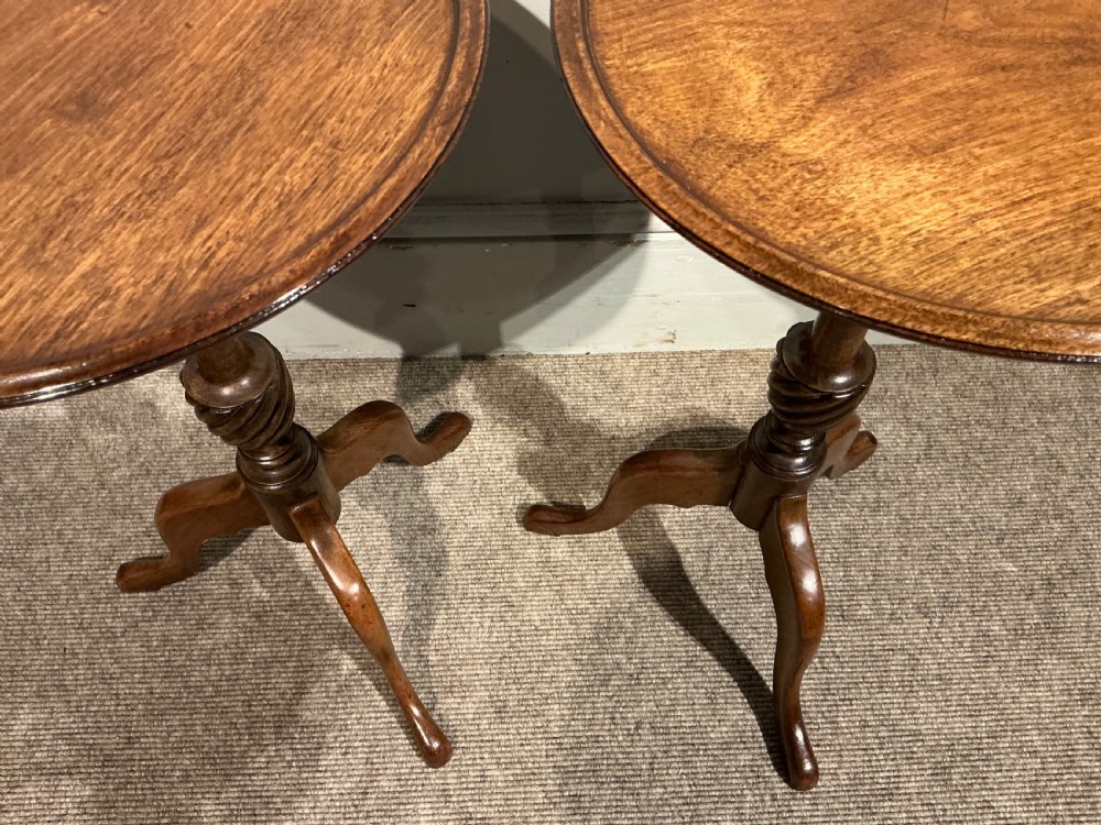 Pair of wine tables  View II