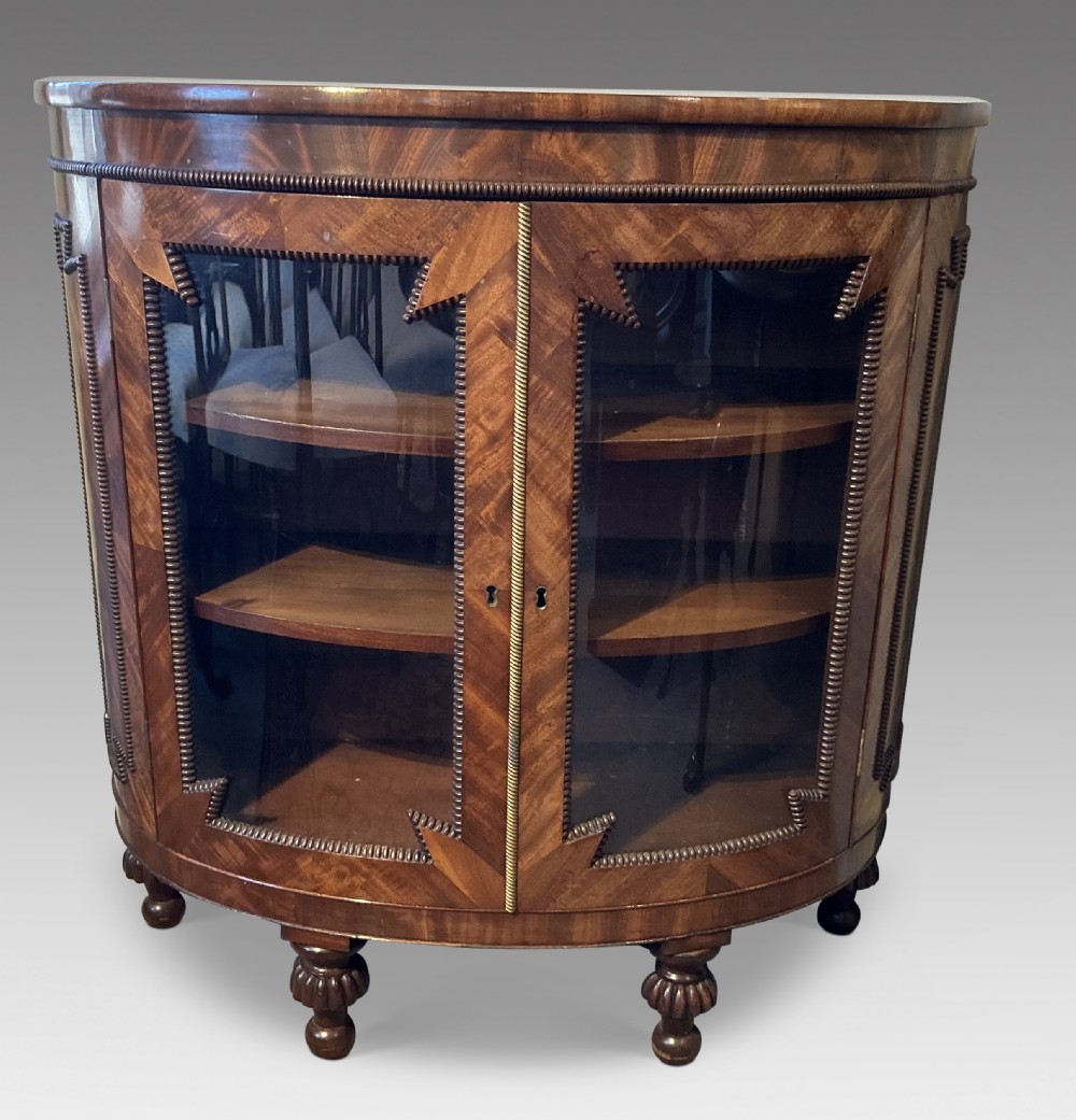 Regency mahogany side cabinet View II