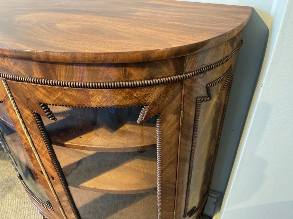 Regency mahogany side cabinet View V