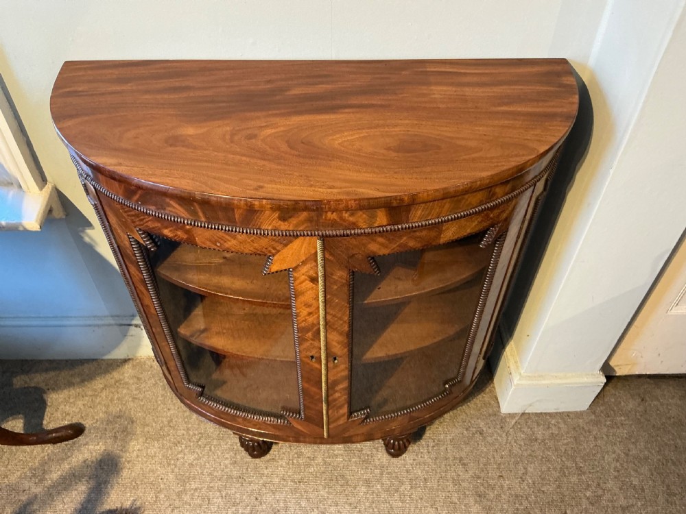 Regency mahogany side cabinet View VI
