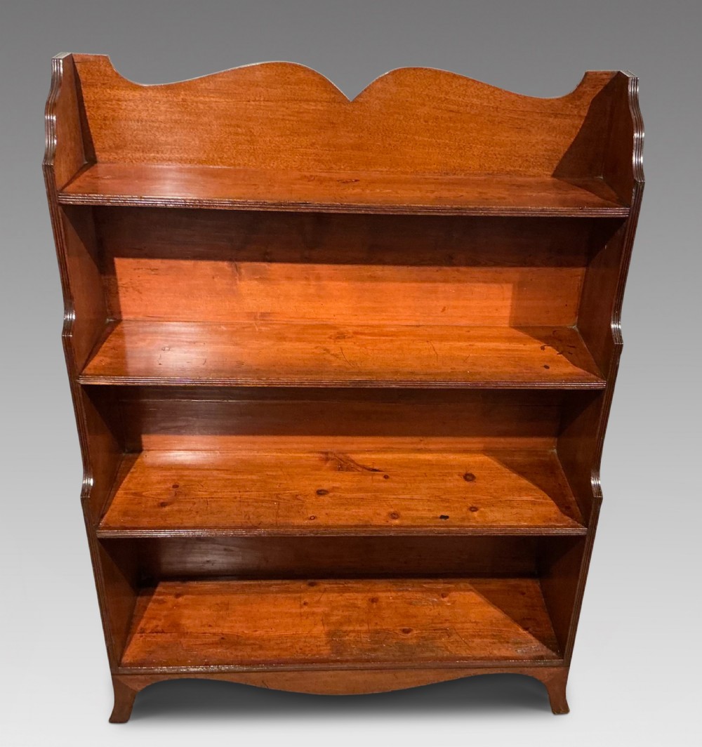 Regency waterfall bookcase