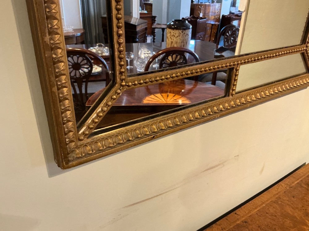 Antique gilt frame mirror View II