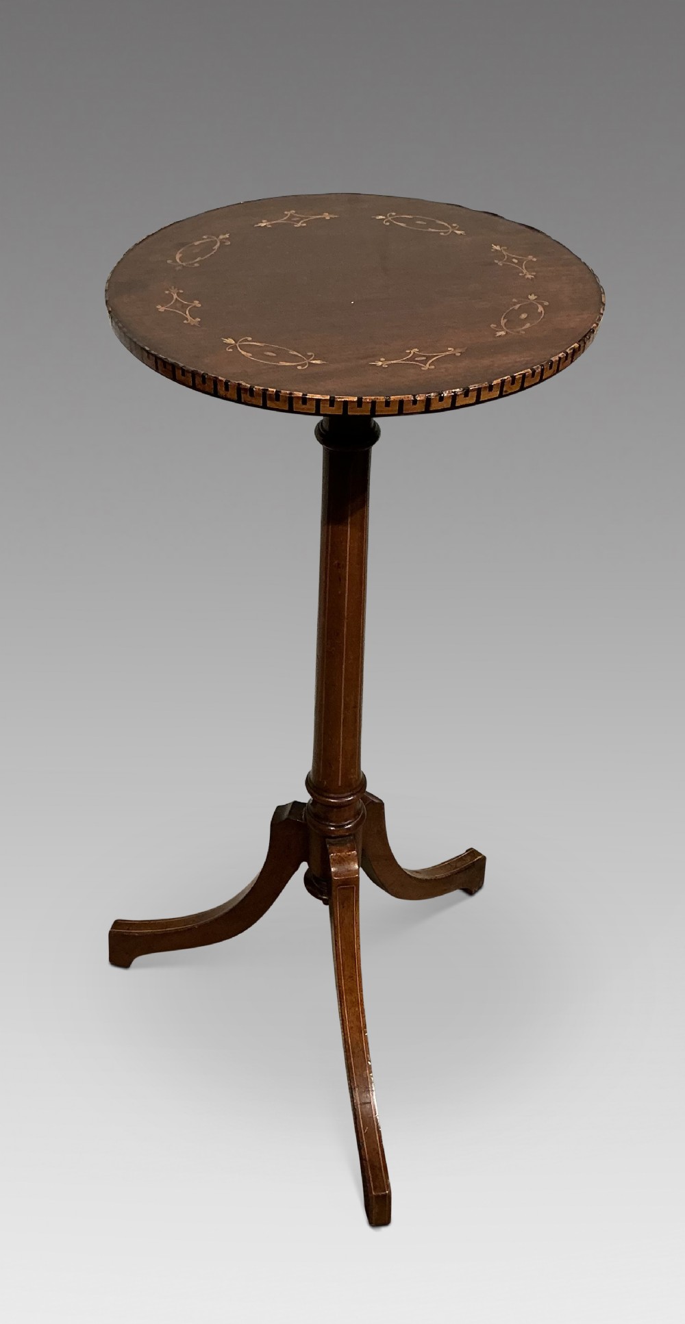 Antique mahogany wine table