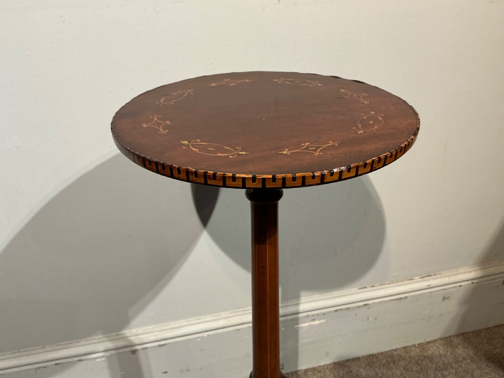 Antique mahogany wine table View III
