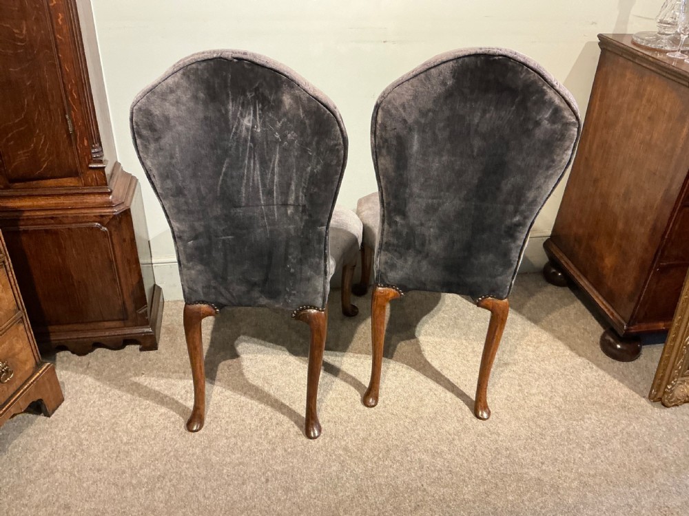 Pair of antique walnut chairs View VII