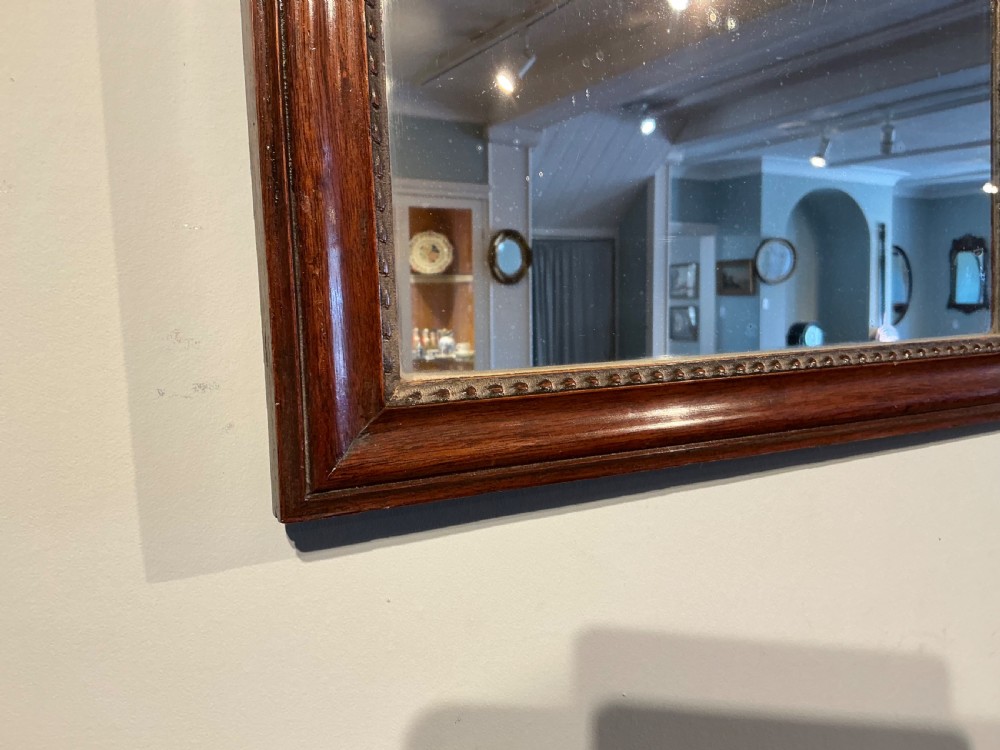 Antique mahogany mirror View III