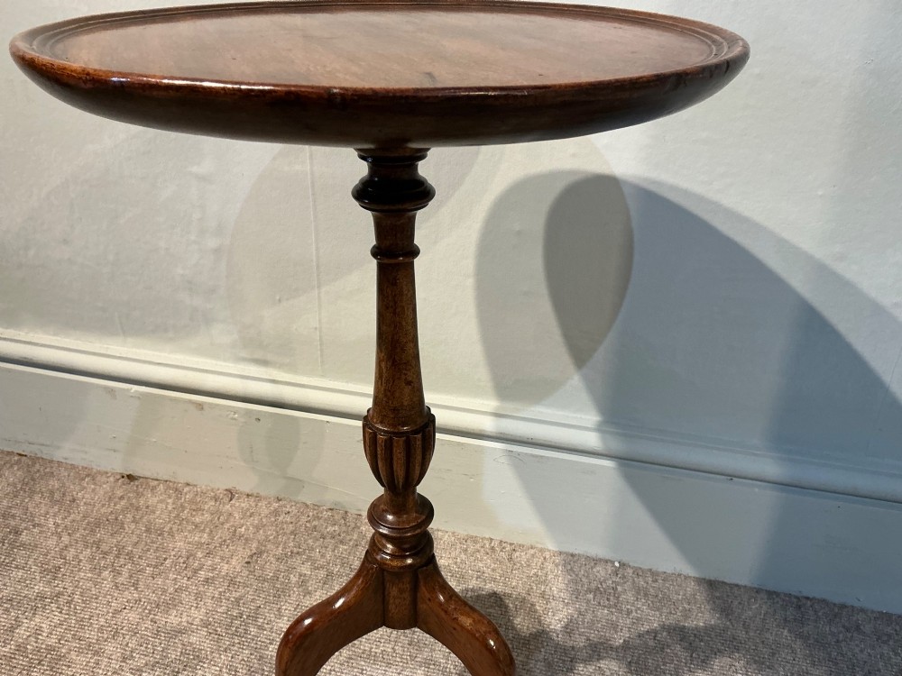 Mahogany wine table View IV