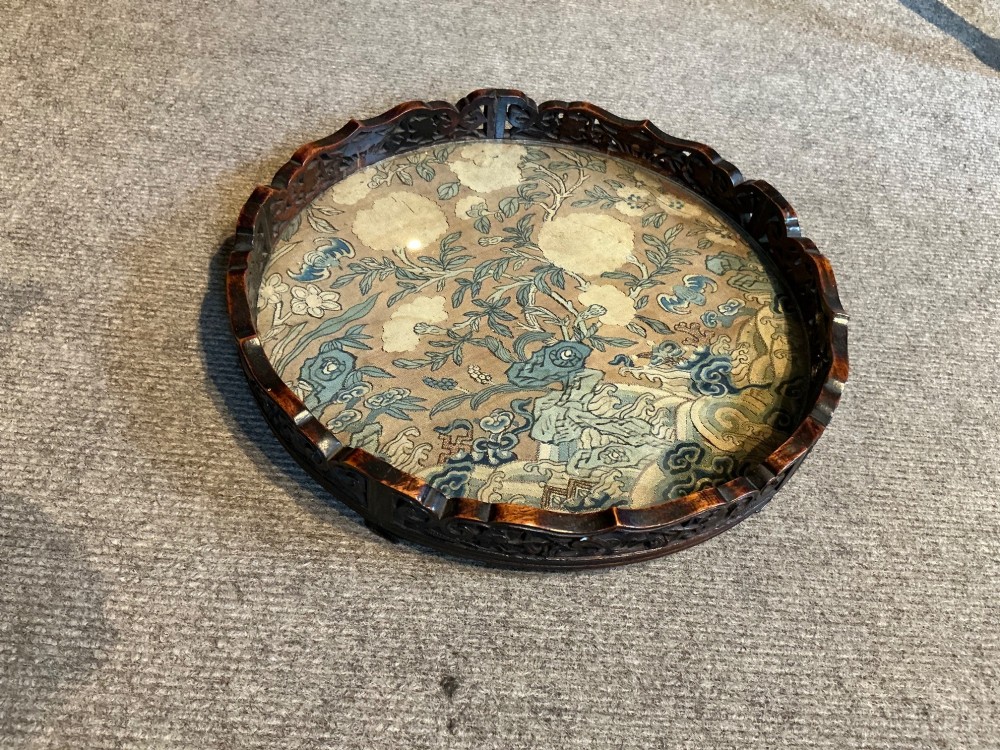 Antique Chinese tray View II