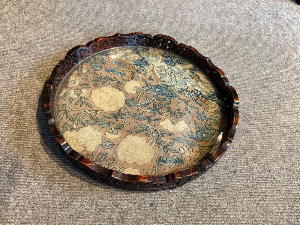 Antique Chinese tray View III