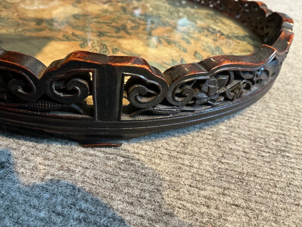 Antique Chinese tray View V