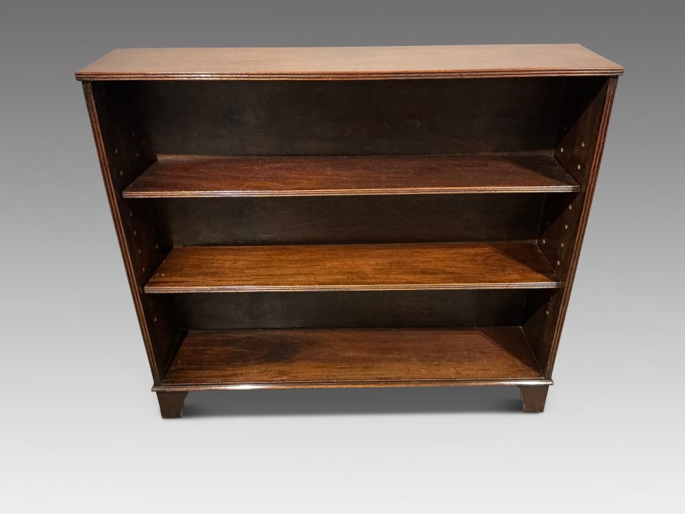 Antique open bookcase