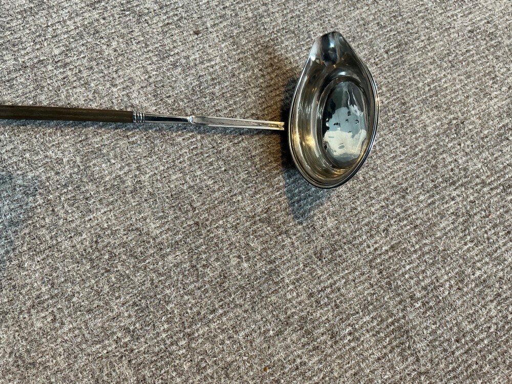 Geo III silver toddy ladle View IV