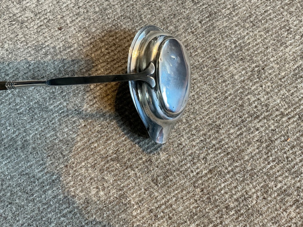 Geo III silver toddy ladle View VI