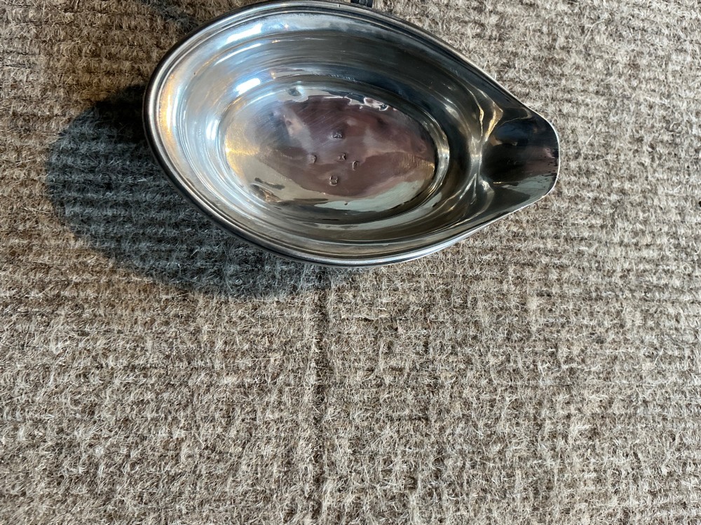 Geo III silver toddy ladle View VII