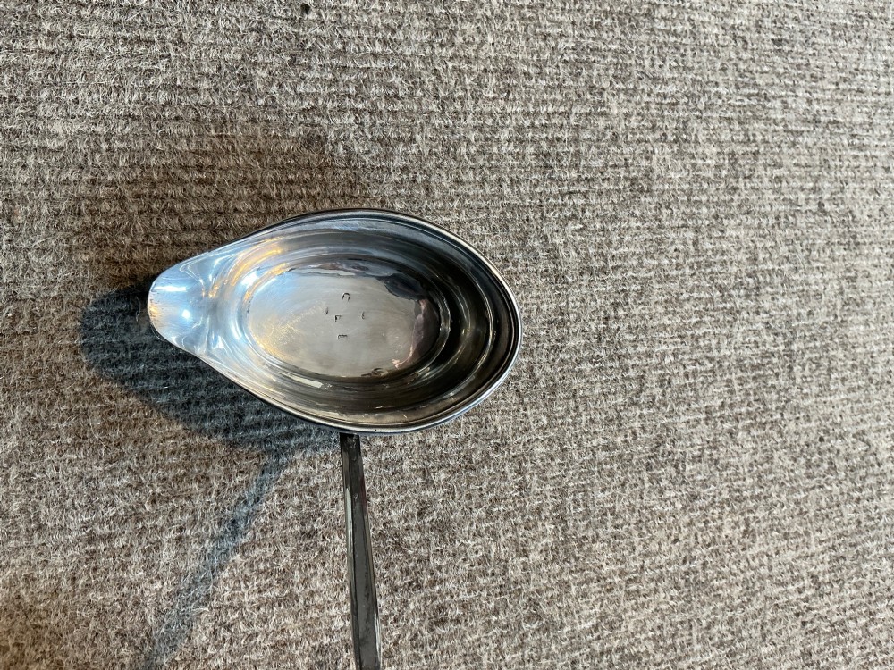 Geo III silver toddy ladle View VIII