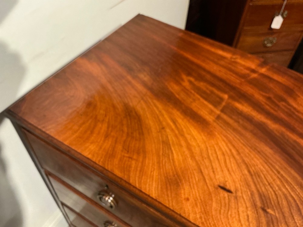 Small antique mahogany chest of drawers View VII