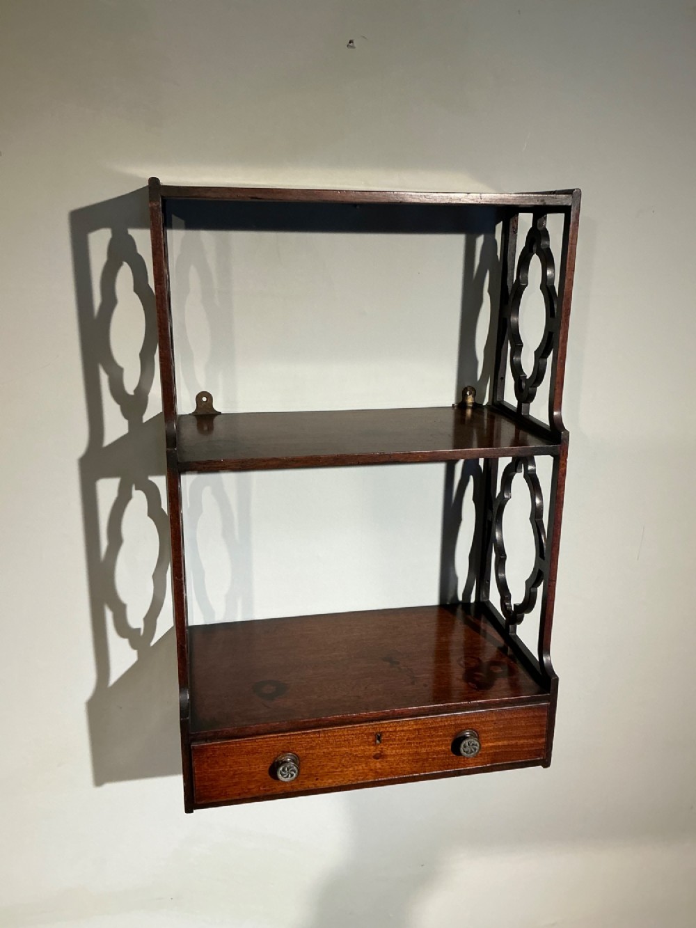Antique wall shelves