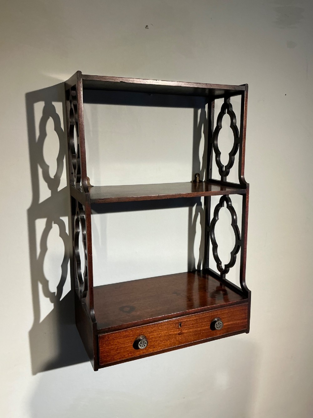 Antique wall shelves View II