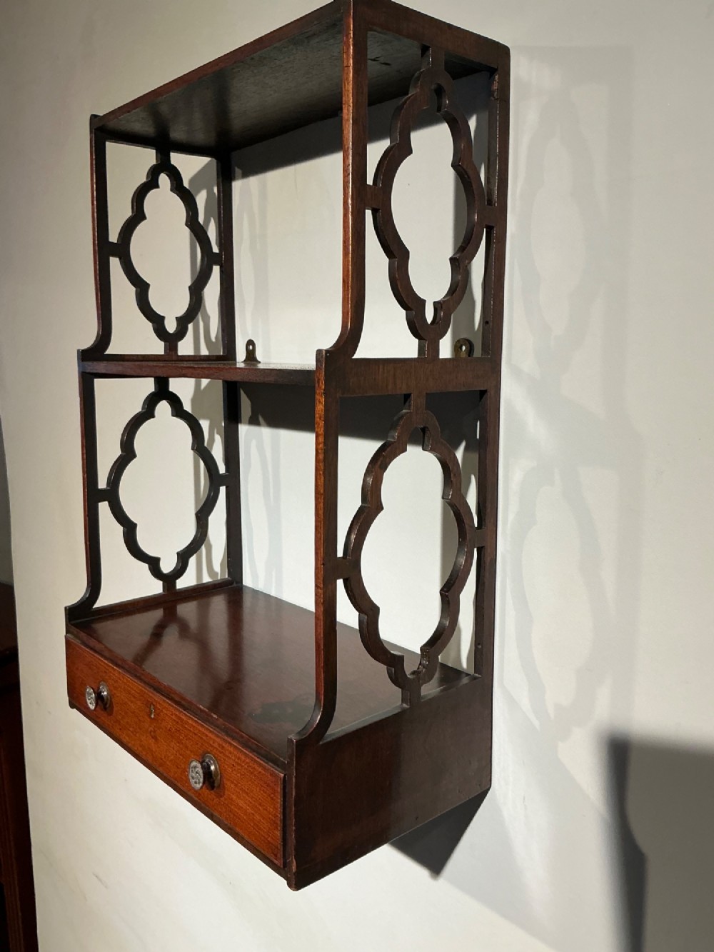 Antique wall shelves View III