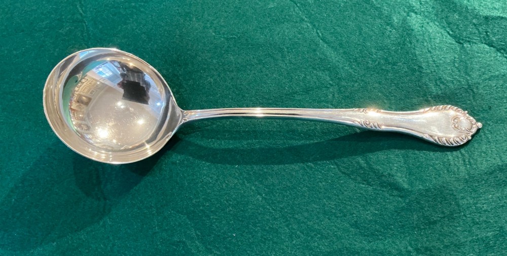 Silver ladle