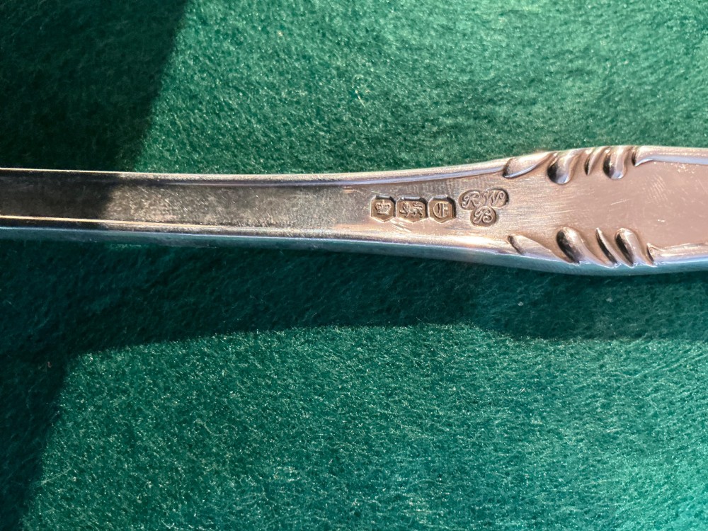 Silver ladle View VI