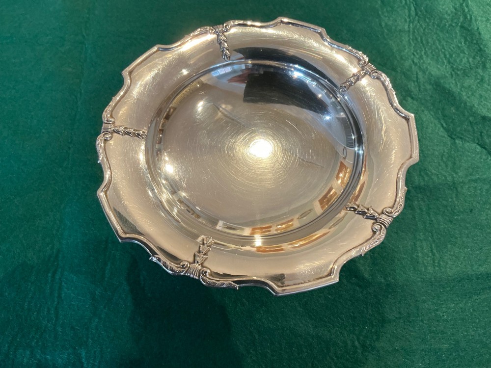Antique silver tazza View III