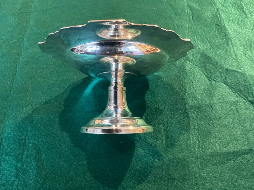 Antique silver tazza View IV
