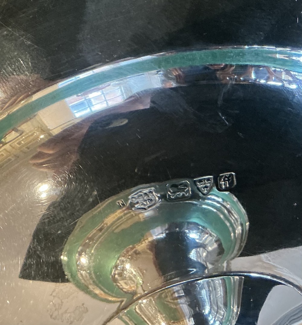Antique silver tazza View VI