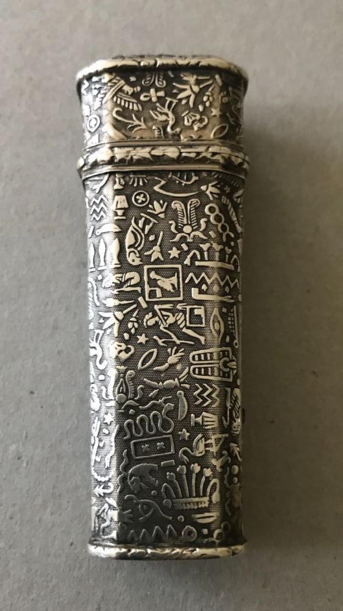 a very rare interesting etui - CATEGORY: ANTIQUE MISCELLANEOUS - DATED VICTORIAN