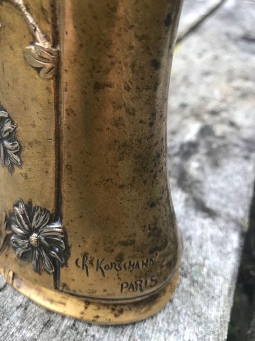 NUDE ON VASE BY CHARLES KORSCHANN PARIS - ADDITIONAL PHOTO 2