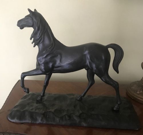 a 19th bronze sculpture of a horse - CATEGORY: ANTIQUE METAL - DATED 19TH CENTURY