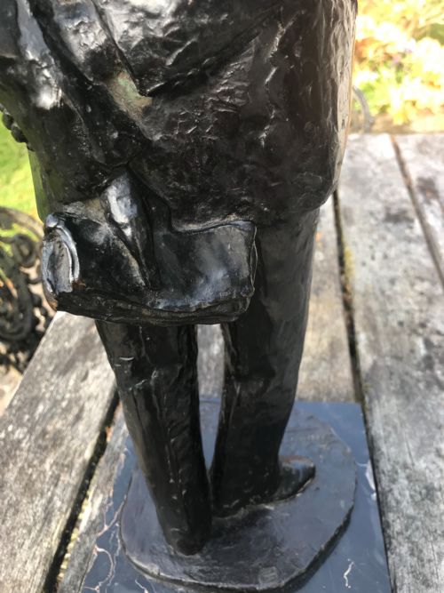 A BRONZE STATUE BY FERIDAH FRANCIS FORBES TAYLOR - ADDITIONAL PHOTO 6