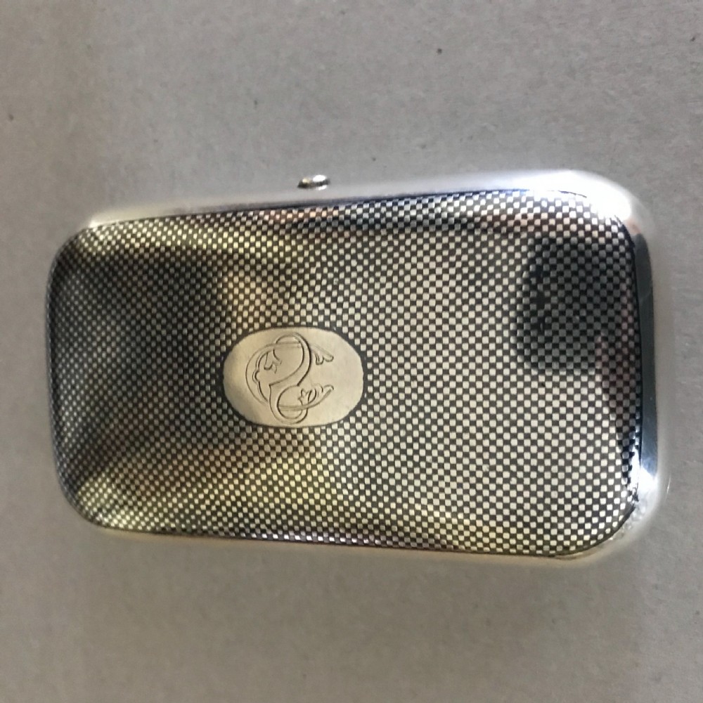 A 19th Century Russian Niello Cheroot case View V
