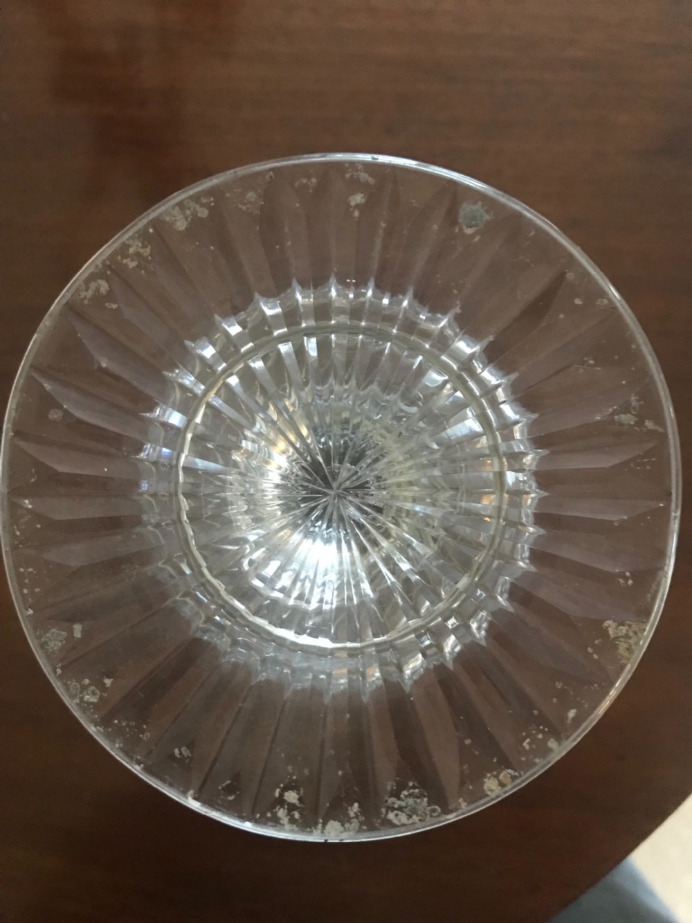 A large Georgian wine goblet View IV
