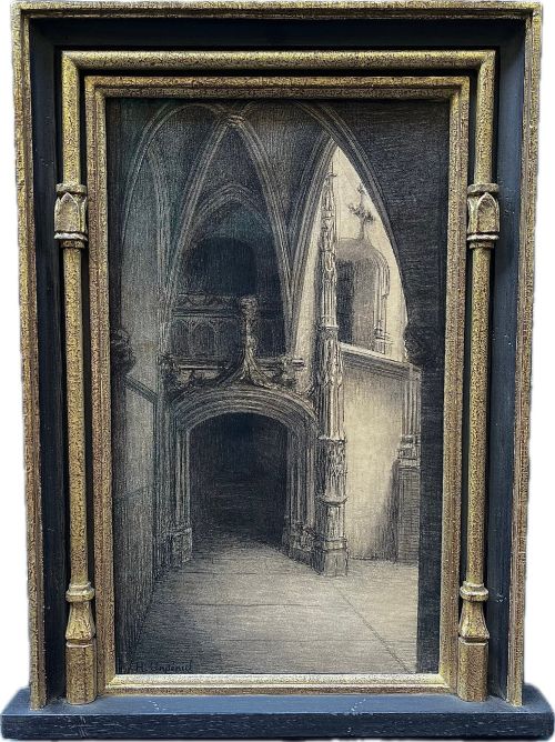 Henri Charles Angéniol Gothic Church