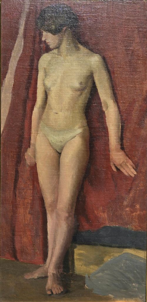 Winifred Rymer Standing Nude