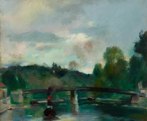 HENRI OTTMANN LA PASSERELLE THE FOOTBRIDGE