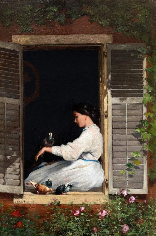 Louis Charles Verwee A Summer's Day