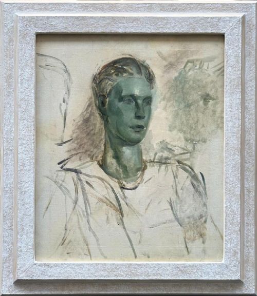 Oilver Messel Portrait of a Young Man
