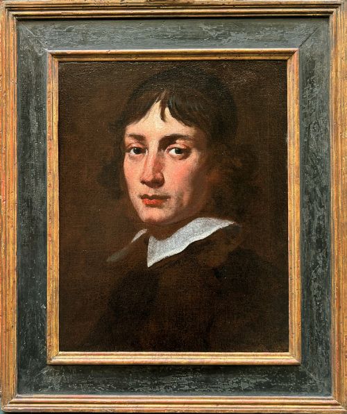 Guillaume Courtois Portrait of a Young Man
