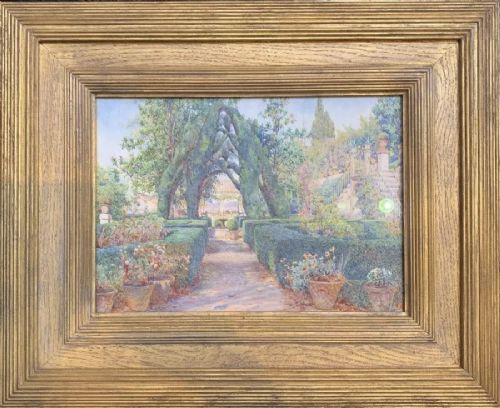 Ernest Arthur Rowe Flower Gardens at Generalife, Granada