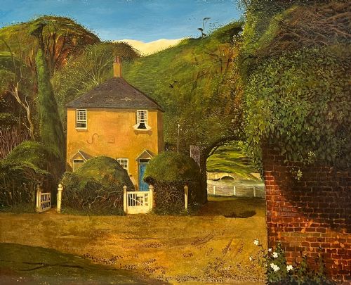 The Cottage by John Shelley, Oil Painting