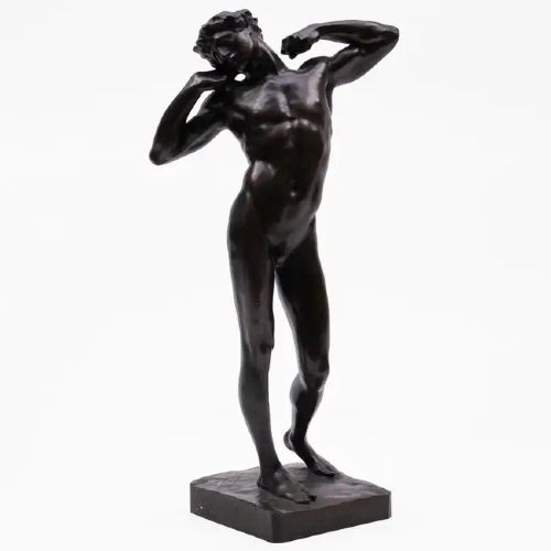 Frederic Leighton the Sluggard Bronze Sculpture