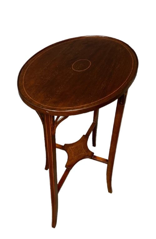 MAHOGANY LAMP TABLE - ADDITIONAL PHOTO 2