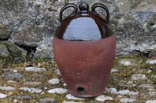 19th Century Stoneware Vessel