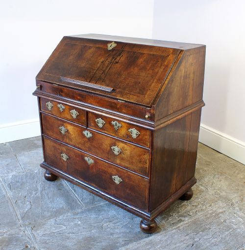 17th Century Walnut Bureau